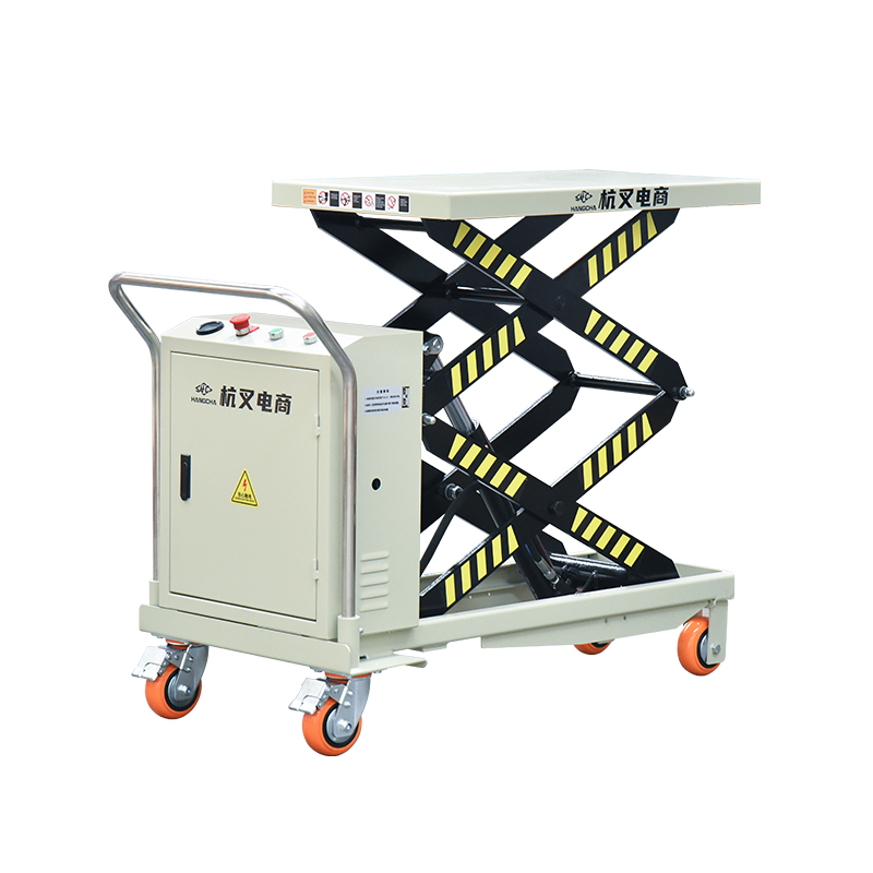 Semi-elektrisk sakselift Tabel 0,5 ton