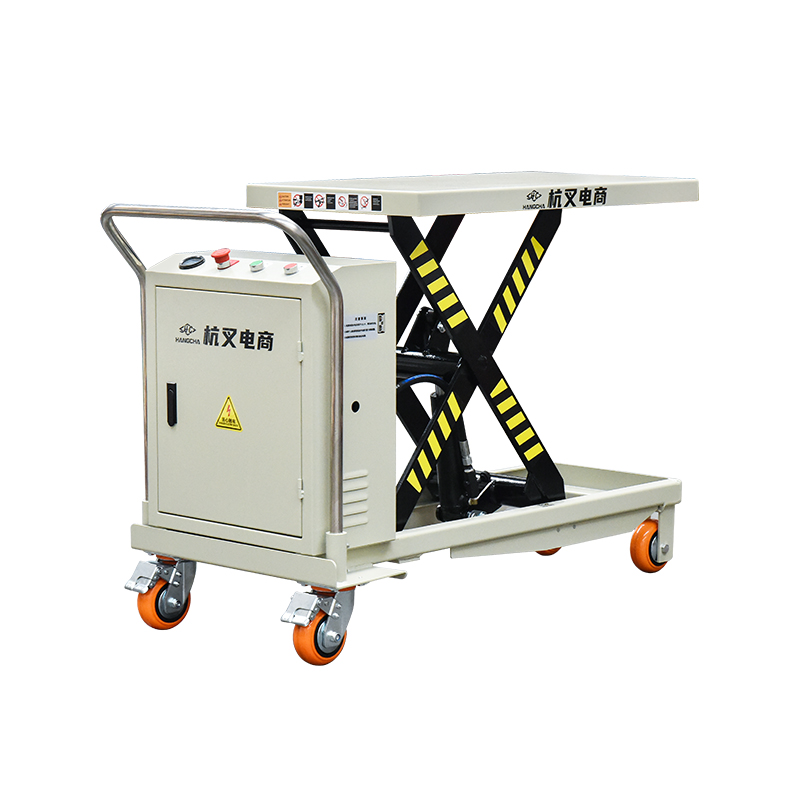 Semi-elektrisk sakselift Tabel 0,5 ton